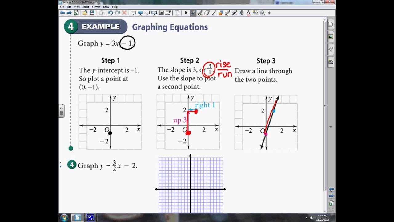 slope intercept form lesson
 Lesson 6 2 Slope Intercept Form - YouTube - slope intercept form lesson