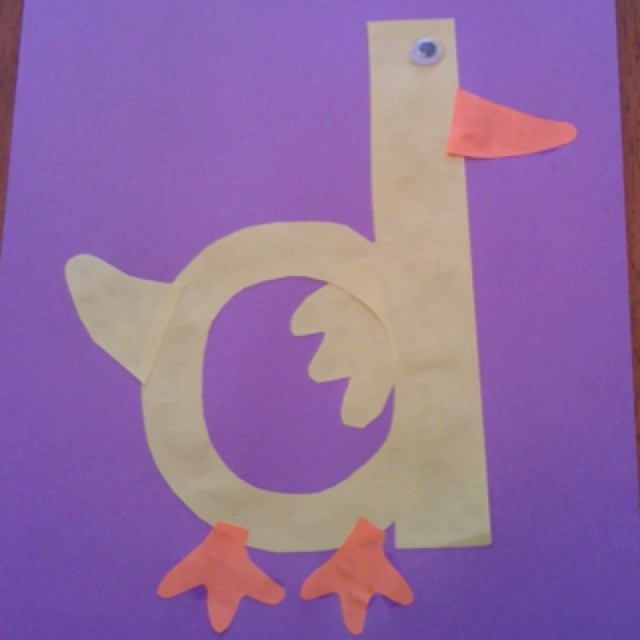 letter d duck craft template
 Letter D Crafts for Preschool - Preschool and Kindergarten - letter d duck craft template