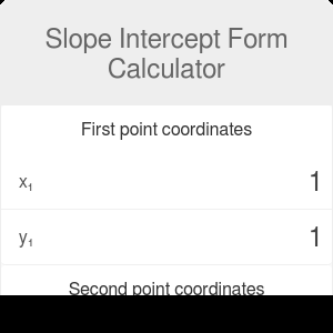 slope intercept form calculator
 Slope Intercept Form Calculator - Omni - slope intercept form calculator