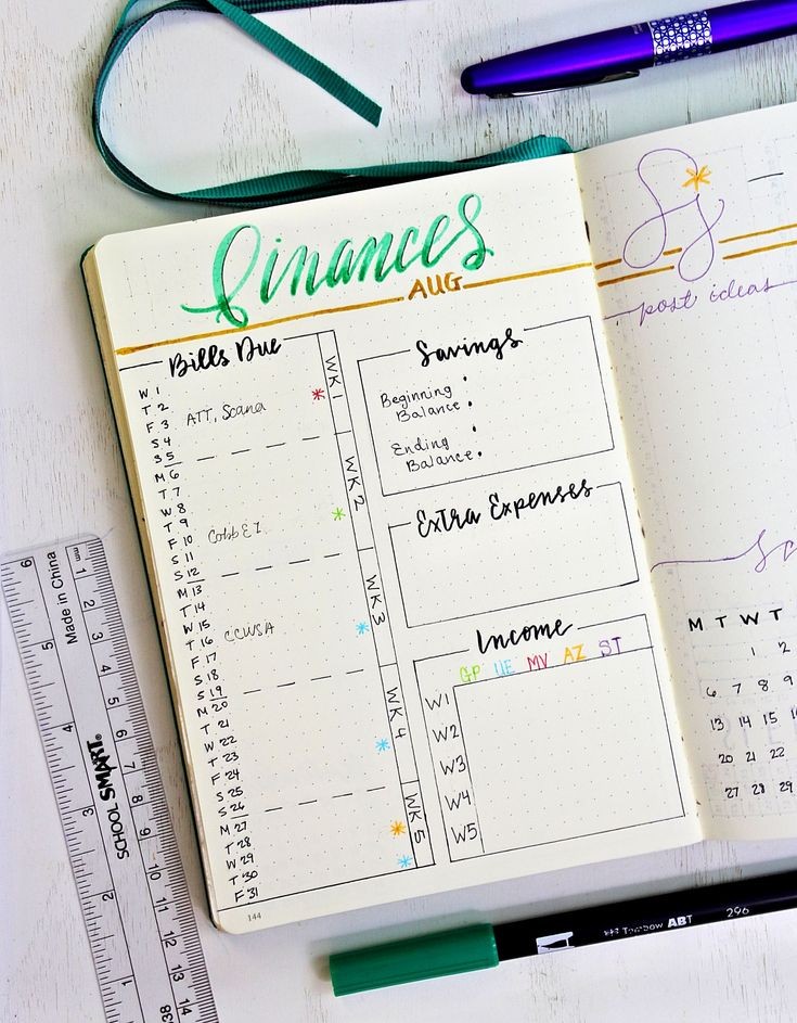 bullet journal budget template
 10 Brilliant Budget Trackers for your Bullet Journal ..