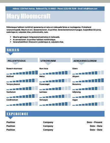 resume template language
 17 Infographic Resume Templates [Free Download] - resume template language