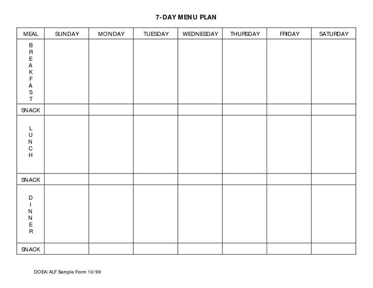 7 habits calendar template
 7 Day Meal Planner Template | Beachbody | Pinterest | Meal ..