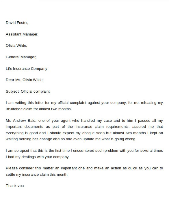 3 letter templates free
9 Sample Complaint Letter Format Templates to Download .. 3 letter templates free
9 Sample Complaint Letter Format Templates to Download ..