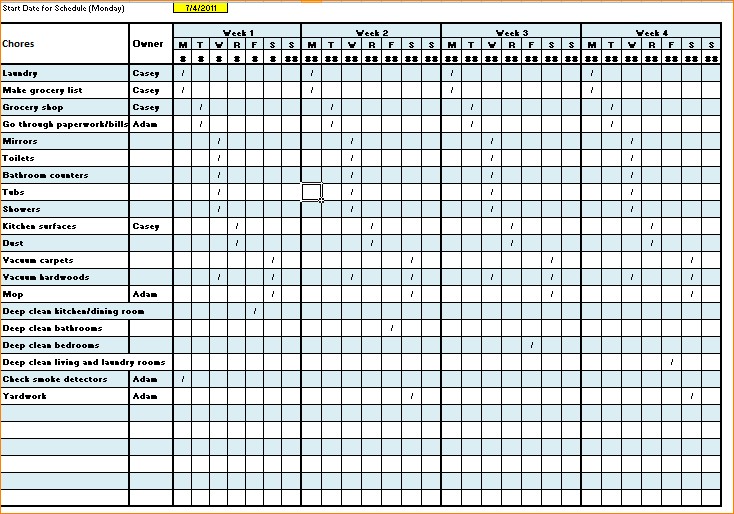 kitchen cleaning schedule template excel free
 Cleaning Checklist Template Excel | task list templates - kitchen cleaning schedule template excel free