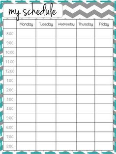 10 minute schedule template
 Cute Class Schedule Maker – printable receipt template - 10 minute schedule template