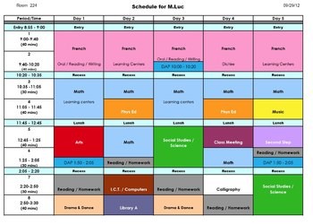 meeting room schedule template
 Daily Schedule Editable Excel File by Mr Luke | Teachers ..