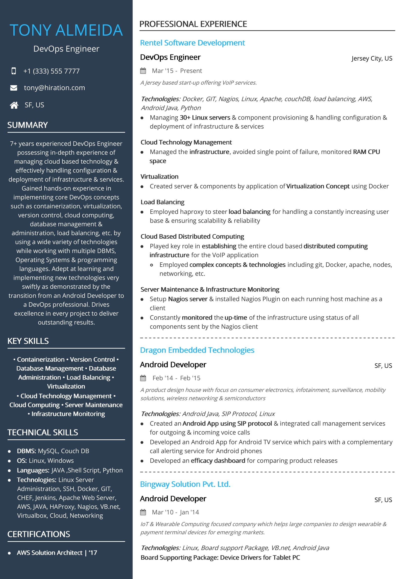 Resume Template Qa Engineer Most Effective Ways To Overcome Resume