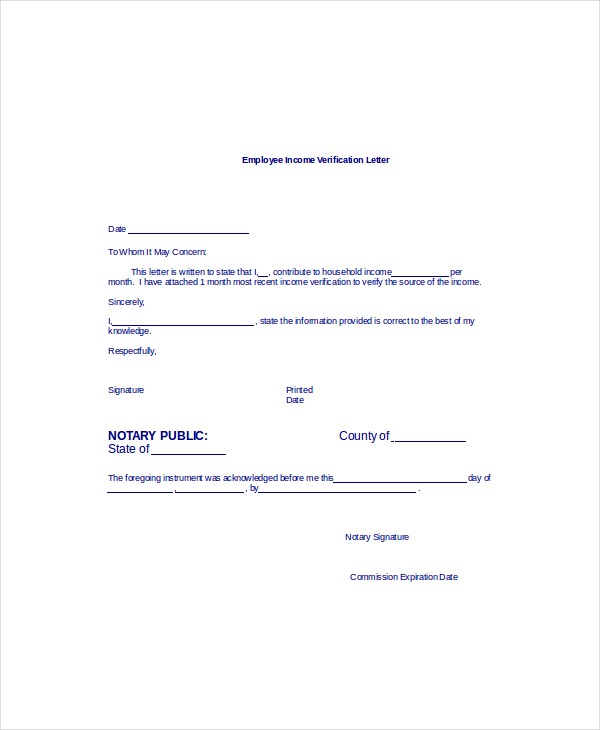 employment verification letter template word
 Employment Verification Letter Sample & Templates in Word ..