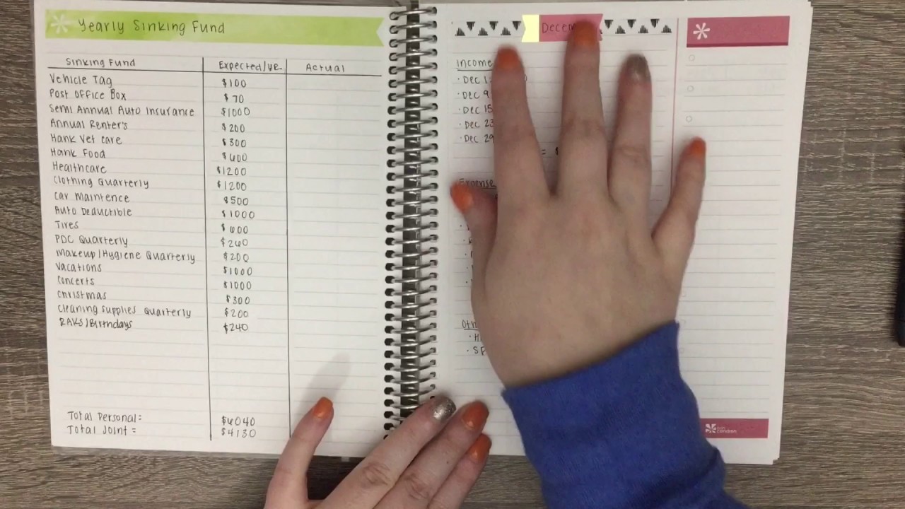 budget template ideas
 Erin Condren Budget Notebook - YouTube - budget template ideas