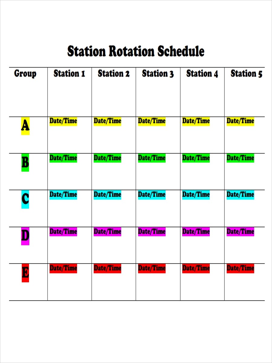 rotating-weekend-schedule-template-never-underestimate-the-influence-of