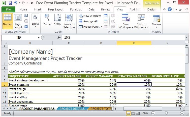 video production schedule template
 Free Event Planning Tracker Template For Excel - video production schedule template