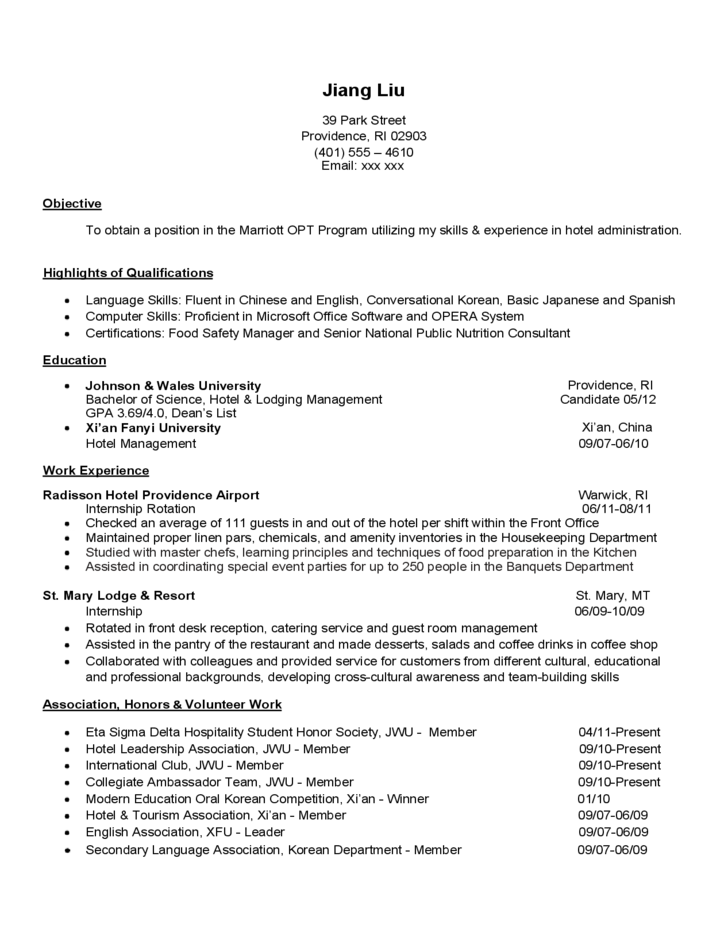 resume template language skills
 International Student Resume and CV Examples Free Download - resume template language skills