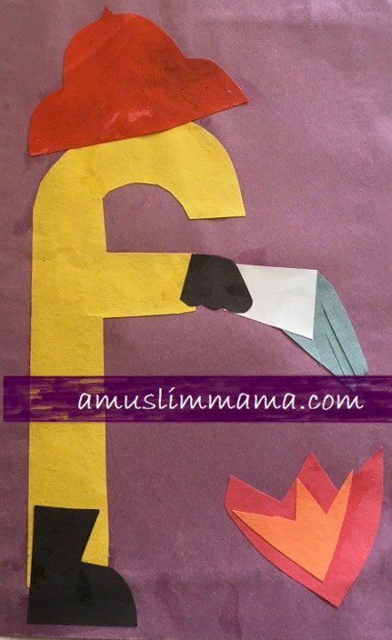 letter w craft template
 Letter F Crafts | A Muslim MAMA - letter w craft template