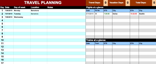 content calendar template google sheets
 Travel Itinerary Template Google Docs – printable receipt ..
