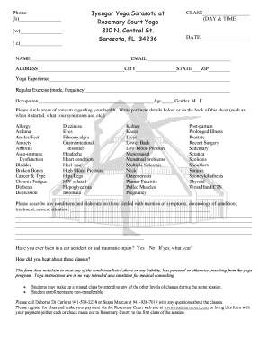yoga proposal template
 13 Printable high school activity proposal Forms and ..