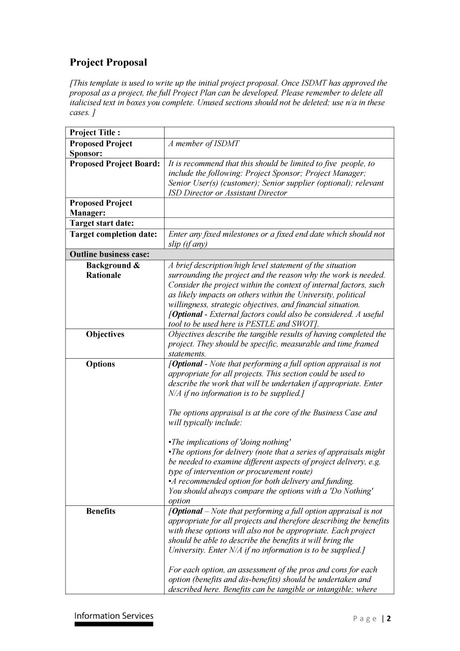 template of project proposal
 43 Professional Project Proposal Templates ᐅ TemplateLab - template of project proposal