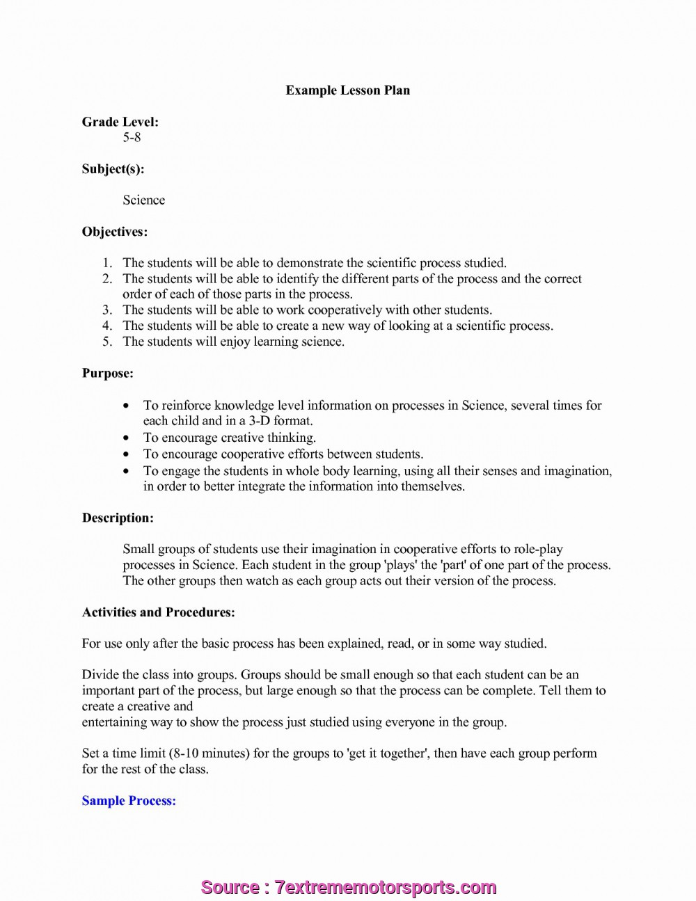 lesson plan template with objectives
 6 Most Lesson Plan Objective Examples Pictures - Ehlschlaeger - lesson plan template with objectives