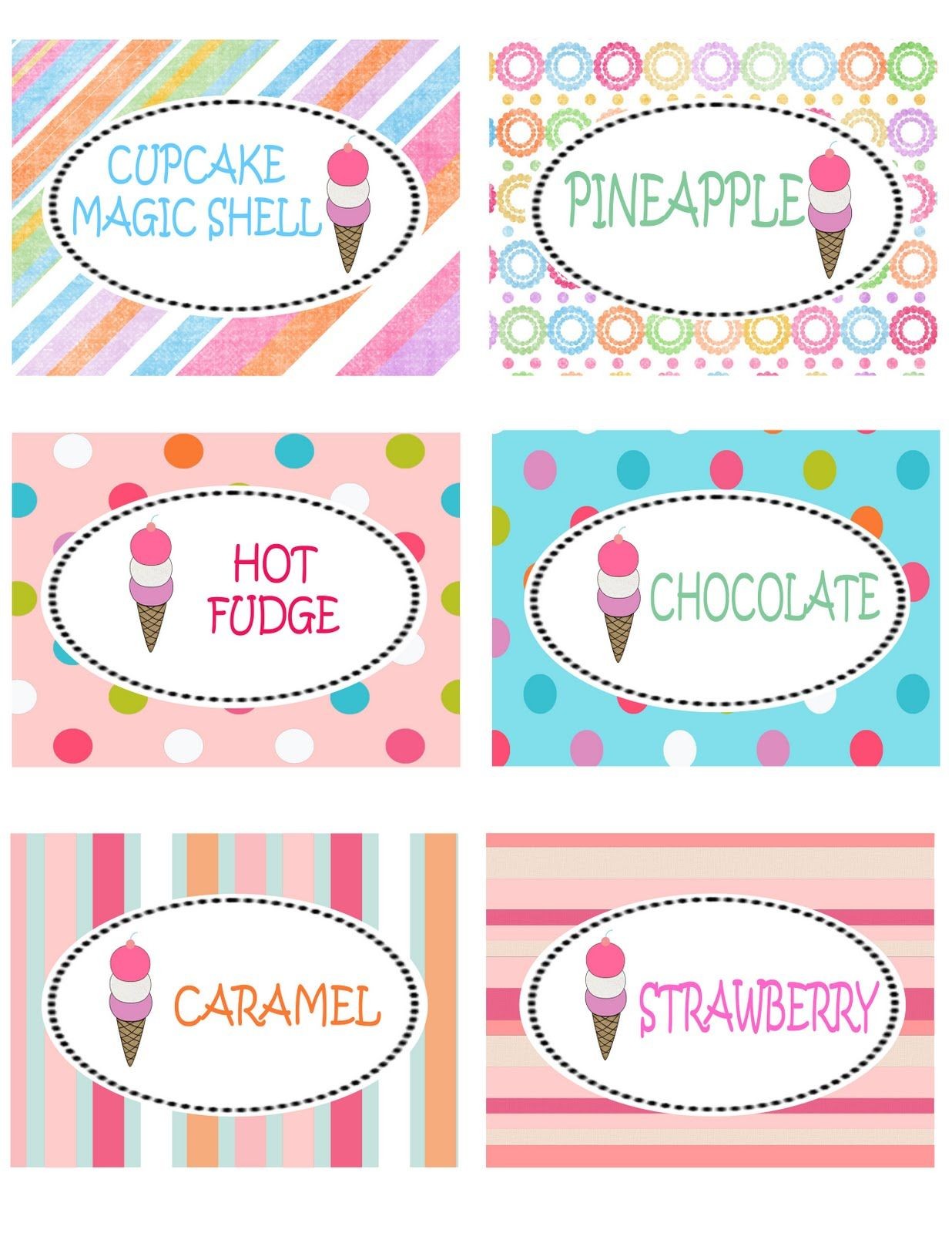 Ice Cream Labels Template Never Underestimate The Influence Of Ice