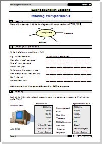 lesson plan template for elementary
 Business English Lesson Plans - Low Level | esl-lounge Premium - lesson plan template for elementary
