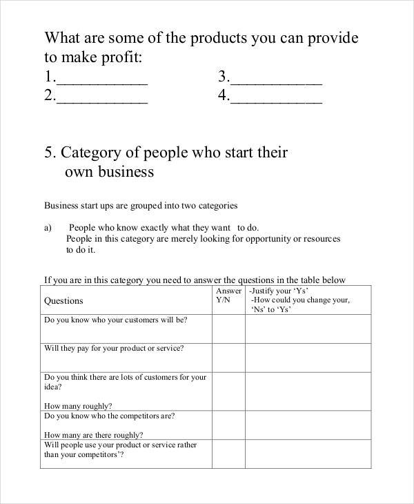 business plan template entrepreneur
 Business Plan Templates - 14+ Free Word, PDF Document ..