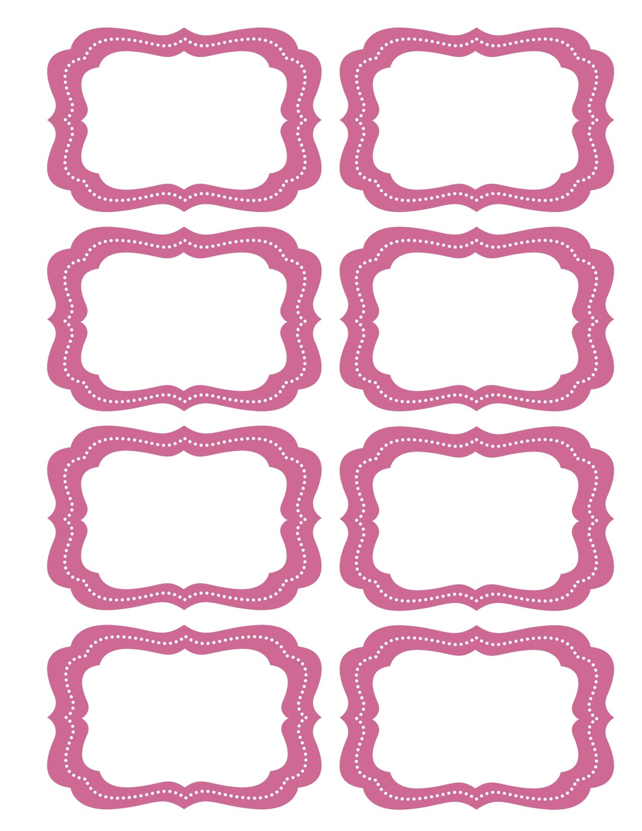 labels template free
 Candy Labels Blank | Free Images at Clker.com - vector ..