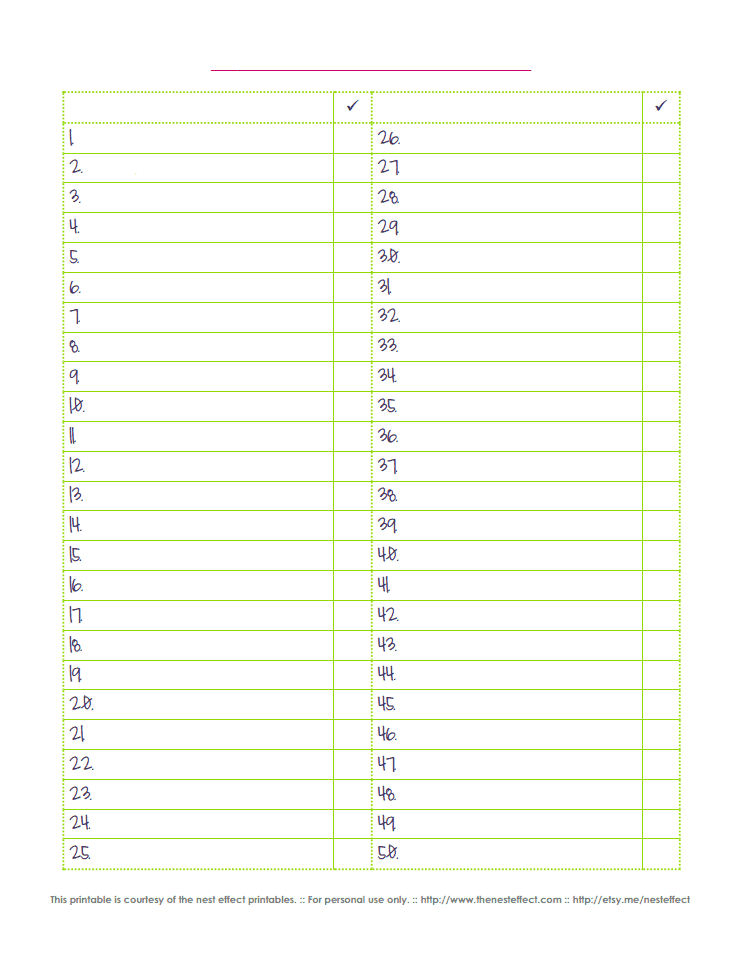 checklist template aesthetic
 editable blank checklist by the nest effect.pdf ..