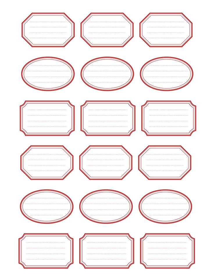 free printable labels template
 etiquettes imprimables | Free Printable Vintage Label ..