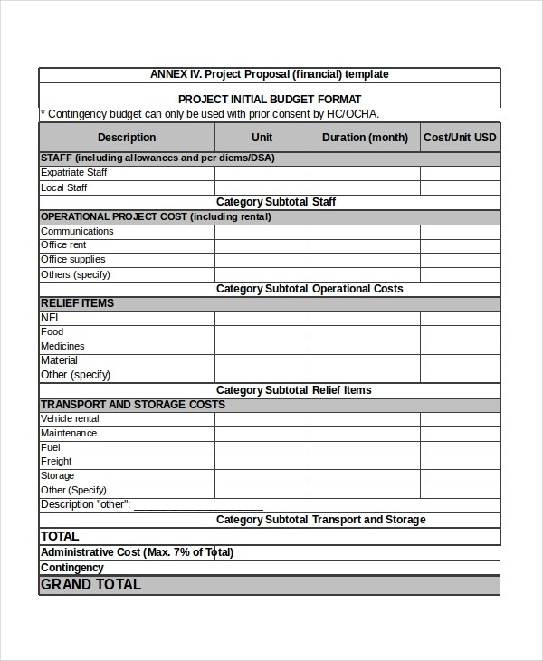 proposal template excel
 Excel Project Template - 11+ Free Excel Documents Download ..