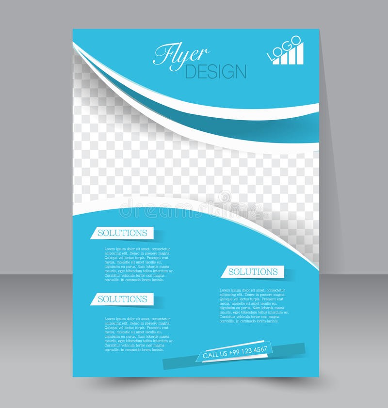 editable flyer template
 Flyer Template. Business Brochure. Editable A4 Poster ..