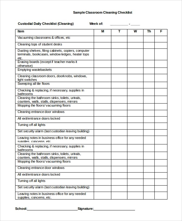 Daily Checklist Template 4 Great Lessons You Can Learn From Daily ...