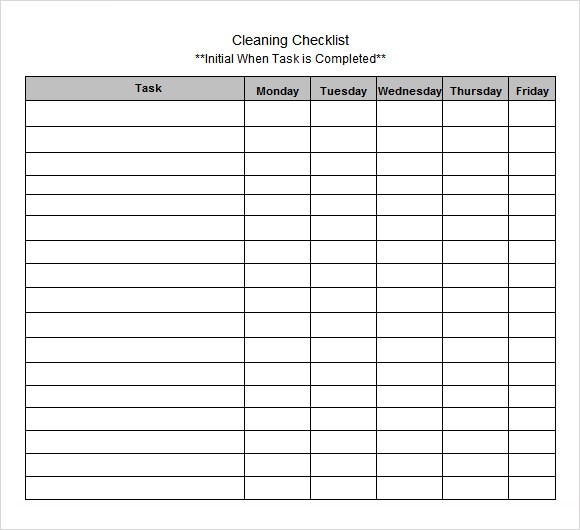 checklist template blank
 FREE 28+ Blank Checklist Templates in Google Docs | MS ..