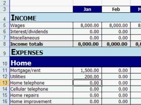 budget template personal
 Free Excel Personal Budget Template - YouTube - budget template personal