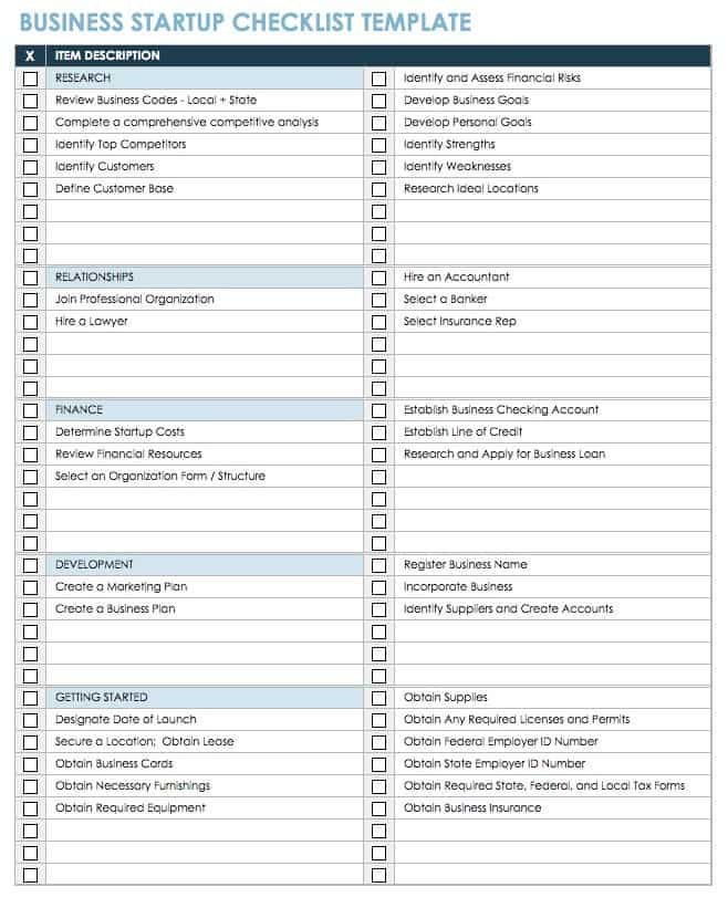 business start up plan template
 Free Startup Plan, Budget & Cost Templates | Smartsheet - business start up plan template