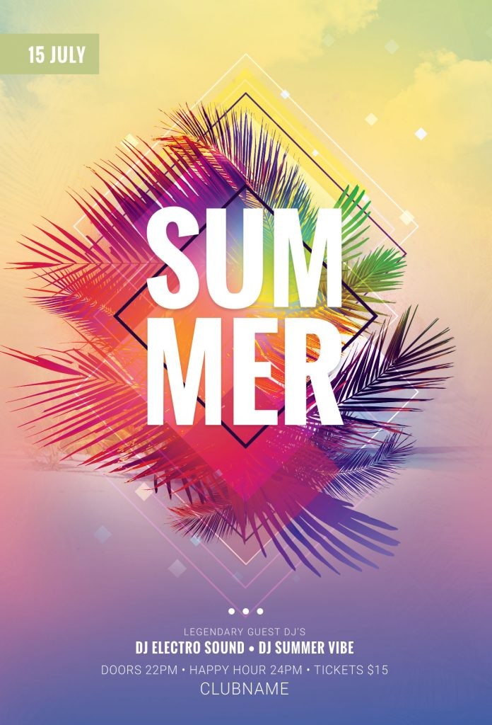 summer flyer template
 The best Summer Flyer Templates in PSD • Stylewish - summer flyer template