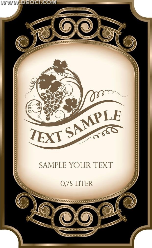 wine labels template
 wine bottle label template free download - Google Search - wine labels template