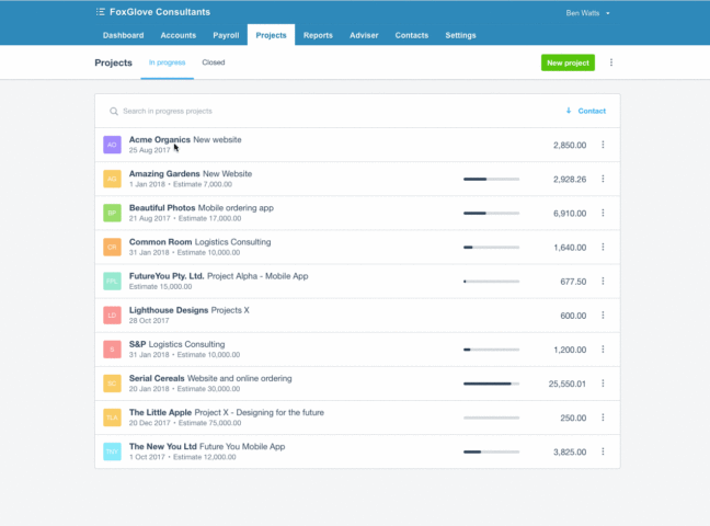 business plan template xero
 Xero Projects: The Simple Way to Capture, Track and Report ..