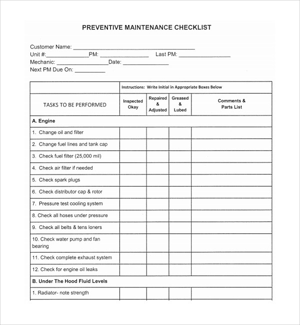 preventive-maintenance-checklist-template-26-maintenance-checklist