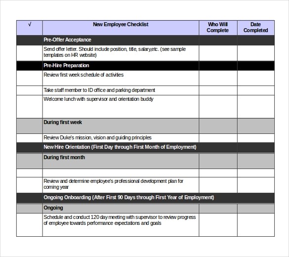 checklist template xls
 38+ Checklist Templates - Word, PDF, Google Docs | Free ..