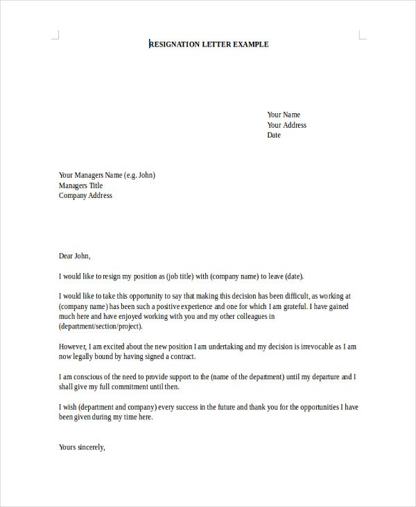 board resignation letter template
 6+ Board Resignation Letter Template - 6+ Free Word, PDF ..