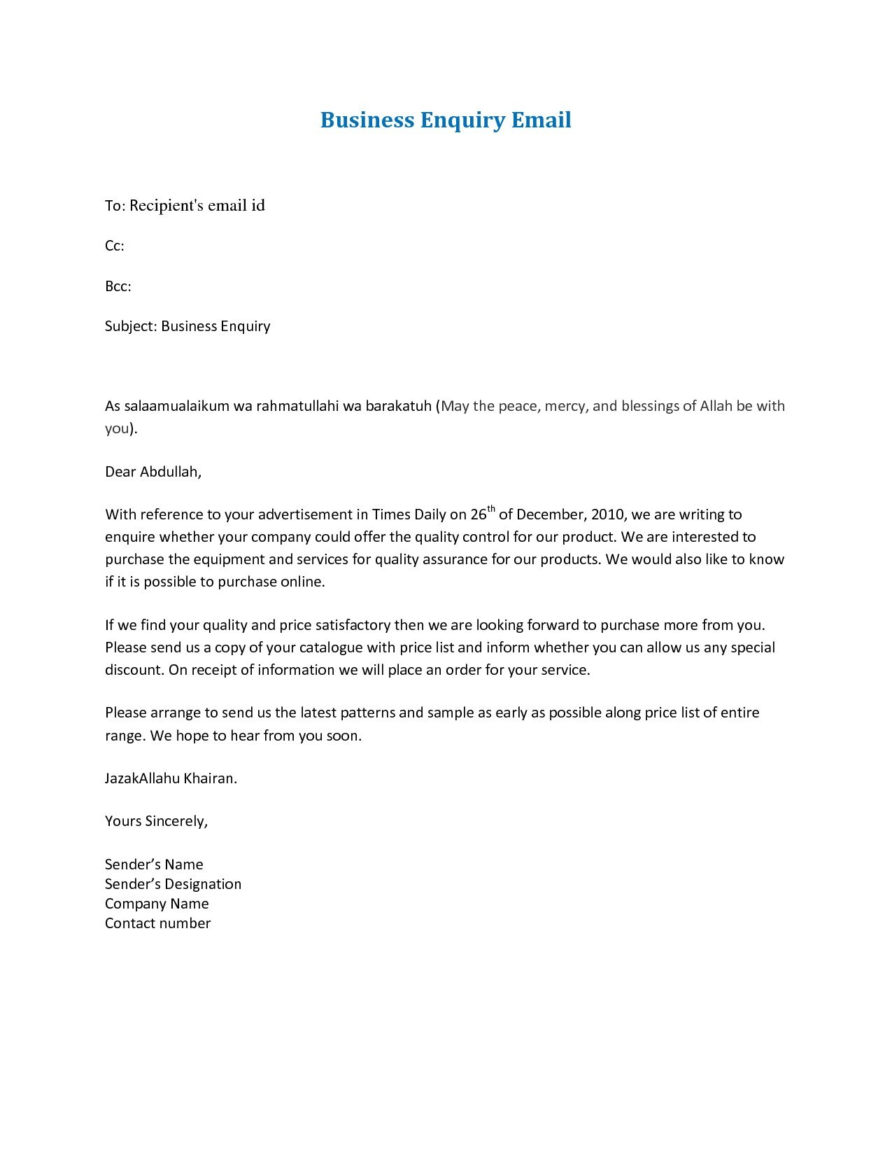 letter format cc via email
 Email Business Letter Format | scrumps - letter format cc via email