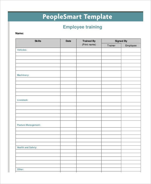 training checklist template
 FREE 16+ Training Checklist Examples & Samples in PDF ..