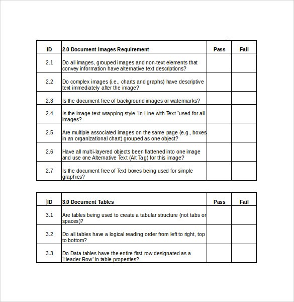 sample checklist template
 FREE 6+ Sample MS Word Checklist Templates in MS Word - sample checklist template