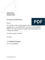 letter format for cc limit renewal
 Letter for Bank Account Statement | Banking | Financial ..