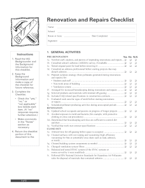 checklist template whole house renovation checklist
 Printable whole house renovation checklist - Fill Out ..