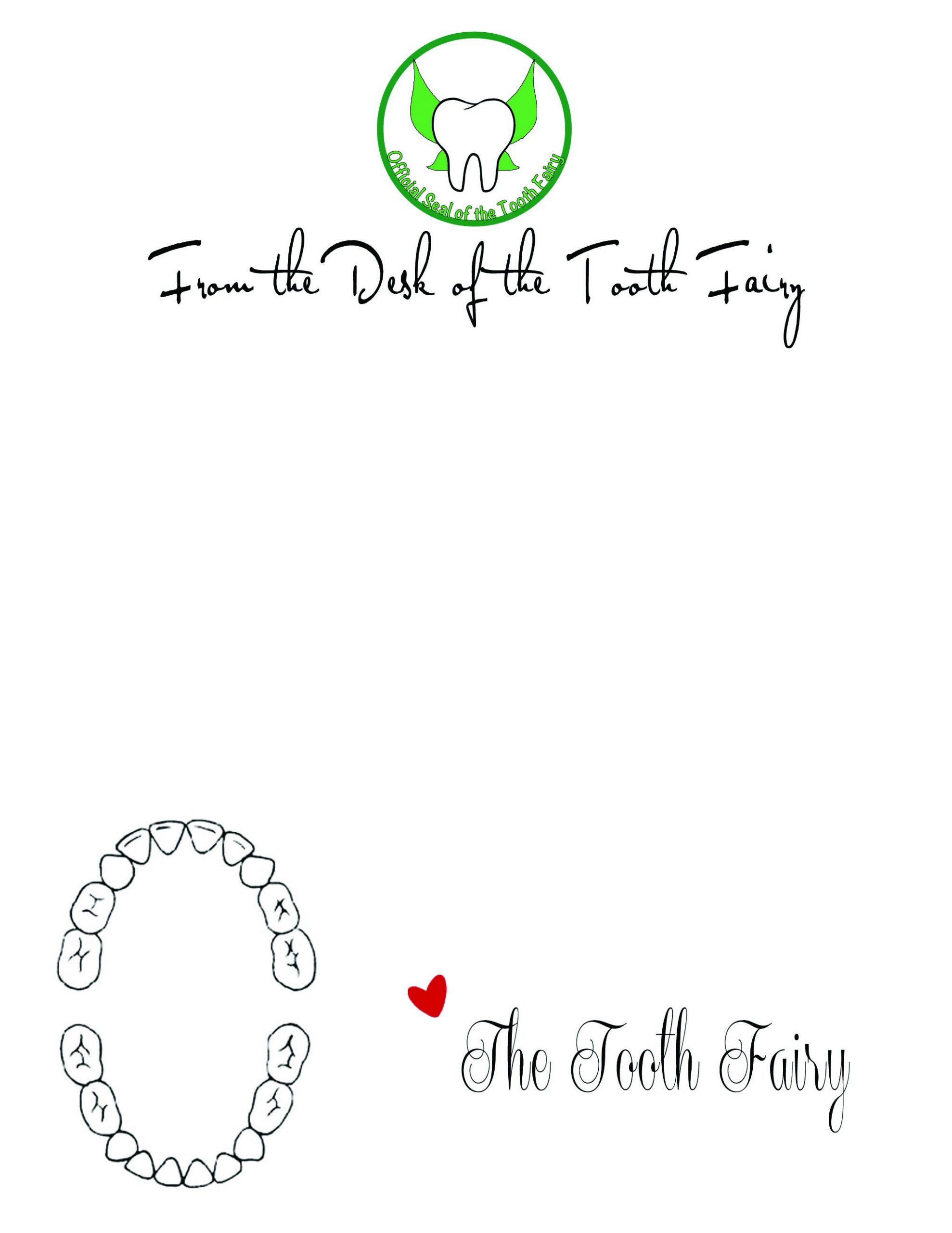 tooth fairy letter template word
 The Spohrs Are Multiplying Tooth Fairy Letters - tooth fairy letter template word