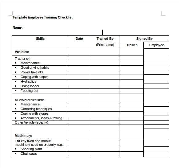 employee training checklist template
Training Checklist Template - 21+ Free Word, Excel, PDF .. employee training checklist template
Training Checklist Template - 21+ Free Word, Excel, PDF ..