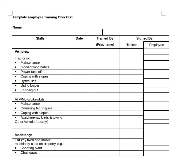 training-checklist-template-reasons-why-training-checklist-template-is-getting-more-popular-in