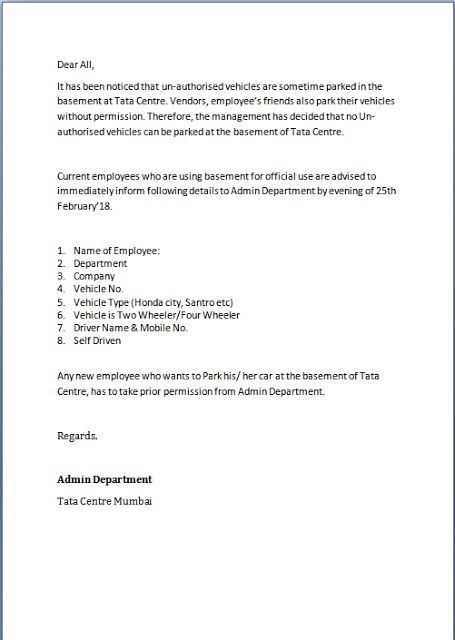 resignation letter template ireland
Unauthorized Parking Letter Format in Word Sample Template .. resignation letter template ireland
Unauthorized Parking Letter Format in Word Sample Template ..