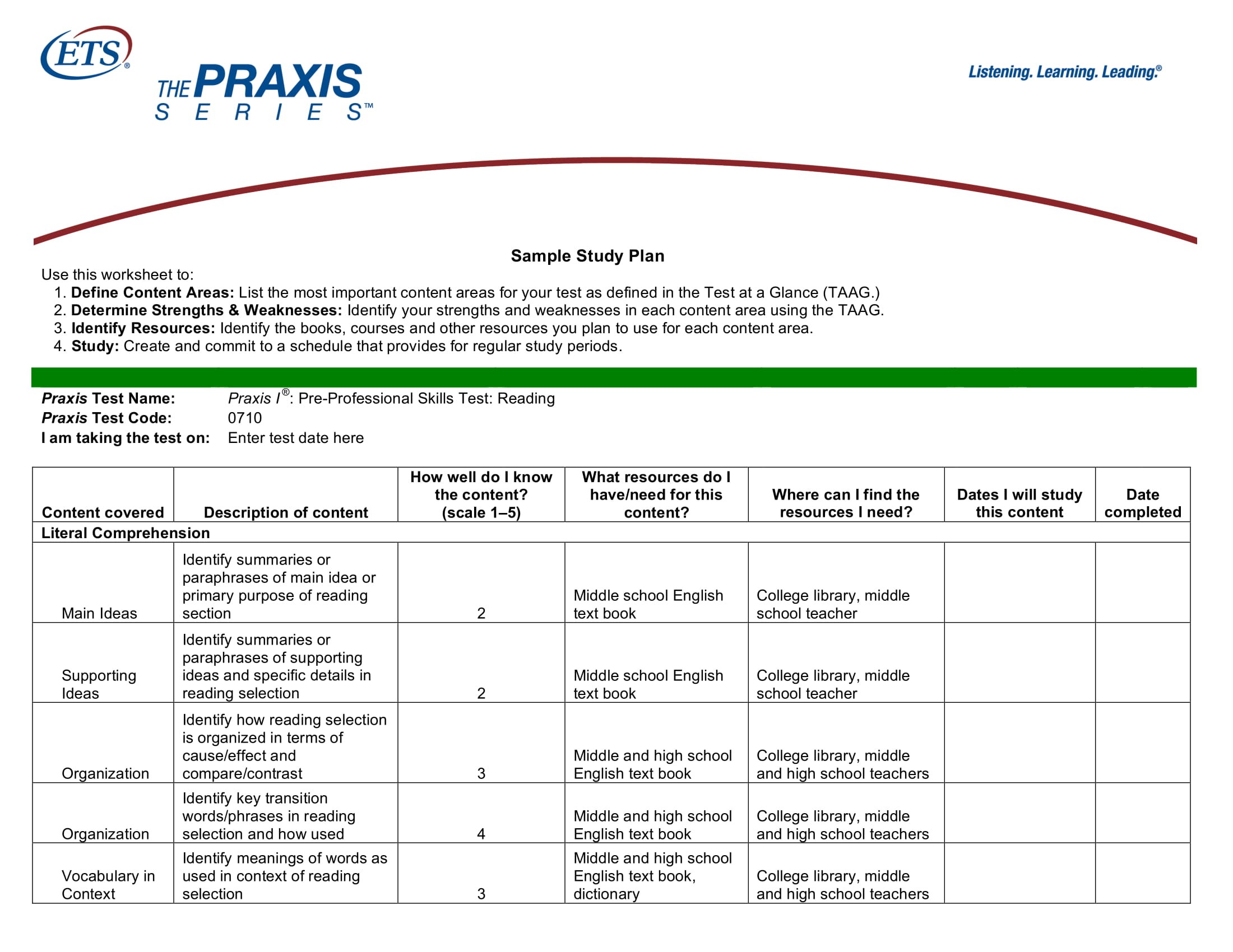 study plan template for scholarship
 9+ Study Plan Templates and Examples - PDF | Examples - study plan template for scholarship