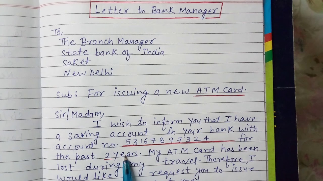 bank statement how to write a letter to bank
 Application letter to bank - YouTube - bank statement how to write a letter to bank